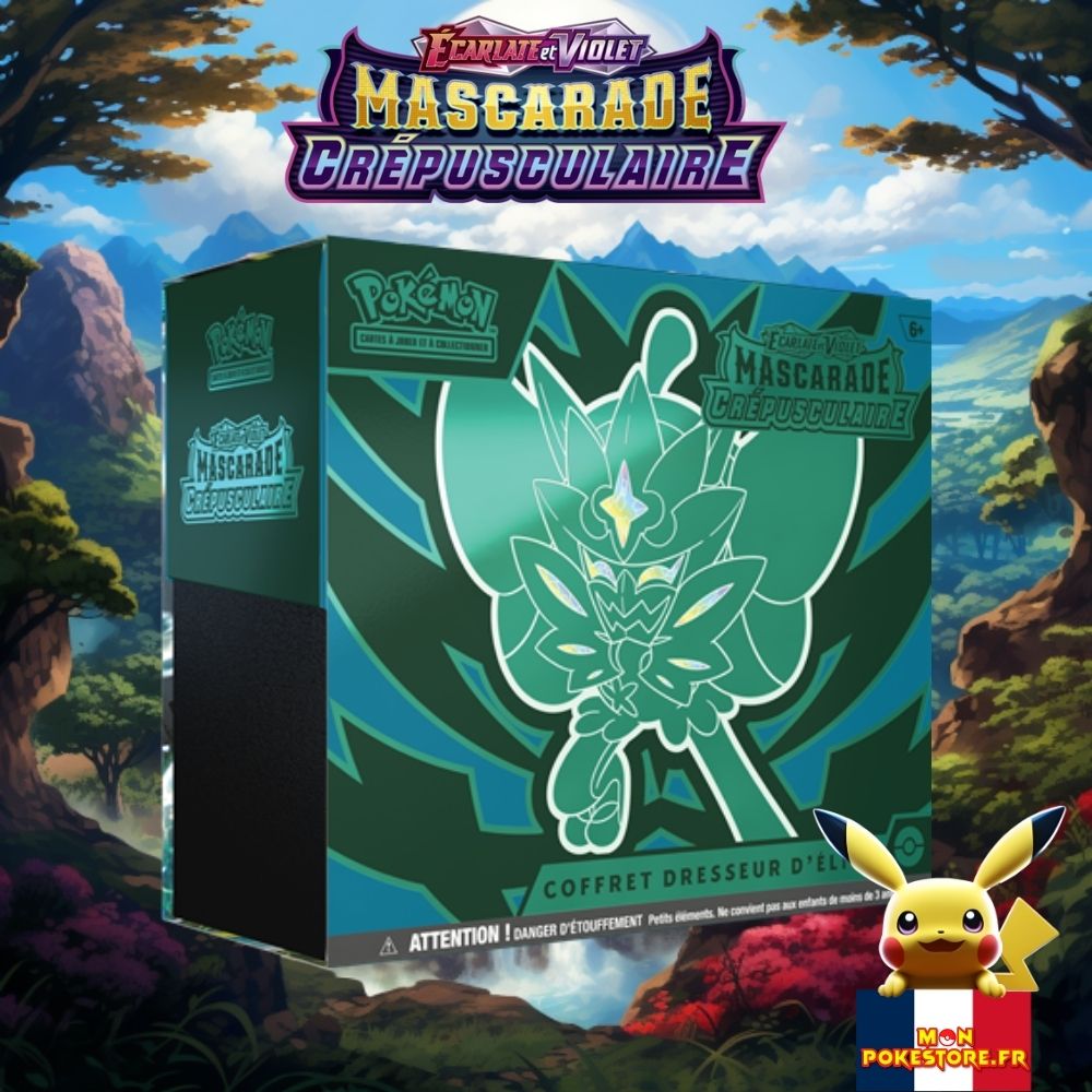 ETB Pokémon EV06 Mascarade Crépusculaire Monpokestore