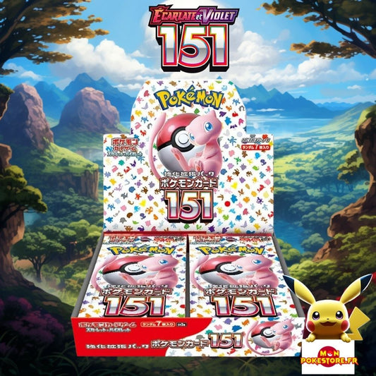 Display JAP Pokémon EV3.5 extension 151 