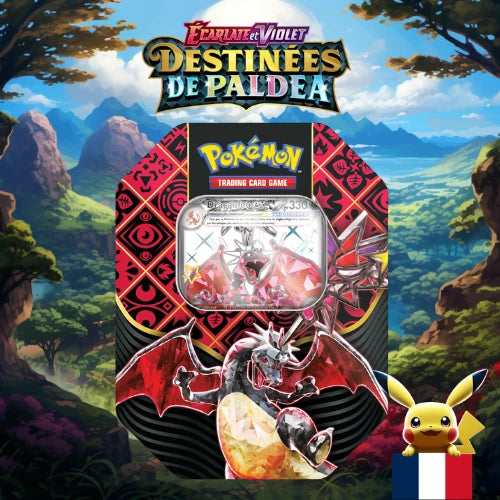 Pokebox Pokémon Dracaufeu EV4.5 Destinées de Paldéa Monpokestore