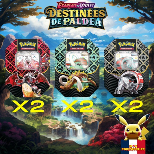 [EV4.5] - Pokebox X6 - Destinées de Paldéa