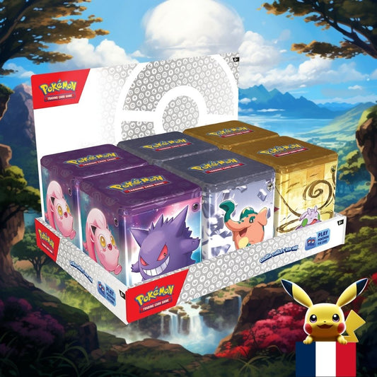 Boite métallique Pokémon Tin Cube EV4.5 Destinées de Paldéa 2024